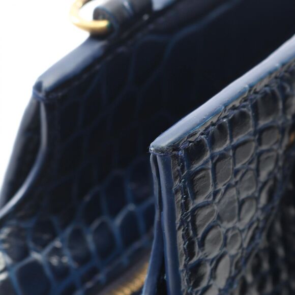 Balenciaga Handbag Neo Classic City Small 638521 Navy Leather Neo Classic City - Picture 6 of 6